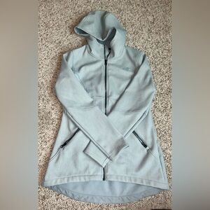Women’s North Face Gray Hooded Jacket Size Medium